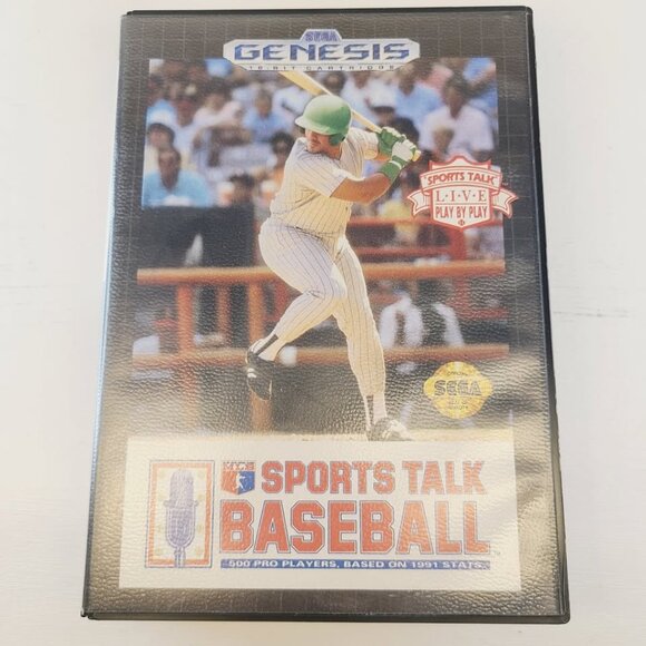 Sports Talk Baseball (Sega Genesis, 1992) - Picture 8 of 10